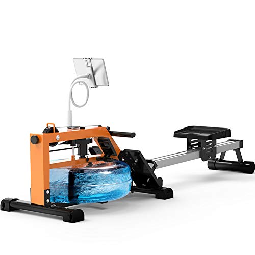 Máquina De Remo De Agua con Pantalla LCD Y Soporte para Tabletas Banco De Remo para Fitness Y Ejercicios De Musculación O Resistencia