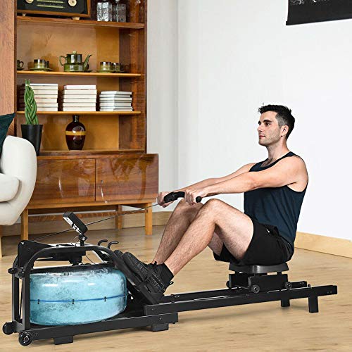 Máquina De Remo Magnética Asiento Ergonómico Y Carril De Aluminio Máquina De Remo Dispositivo De Entrenamiento para Entrenamiento Silencioso