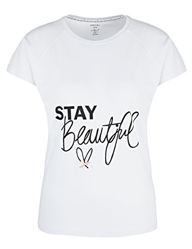 Marc Cain Collections HC 48.67 J61 Camiseta, Blanco (White 100), 36 ES para Mujer