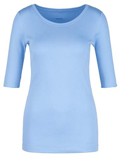 MARC CAIN SPORTS T-Shirts Camiseta, Blau (Riviera 325), 48 para Mujer