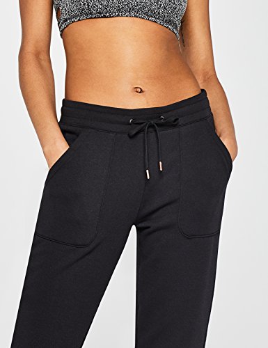 Marca Amazon - AURIQUE Jogger - Pantalones Mujer, Negro (Black), 38, Label:S