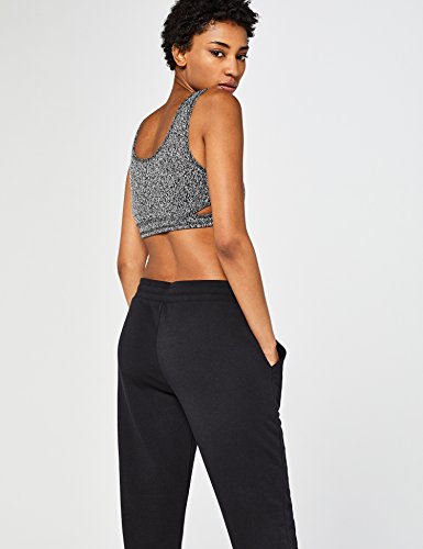 Marca Amazon - AURIQUE Jogger - Pantalones Mujer, Negro (Black), 40, Label:M