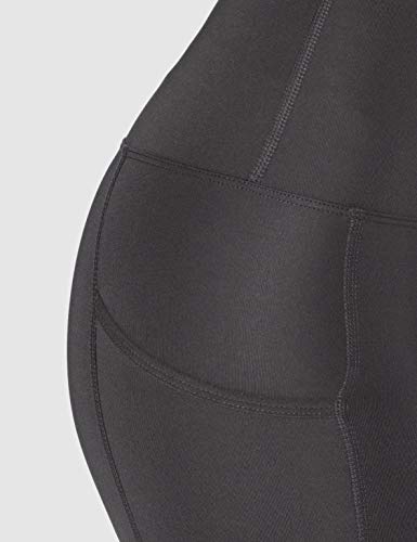 Marca Amazon - AURIQUE Shorts de Deporte Mujer, Negro (Black), 40, Label:M