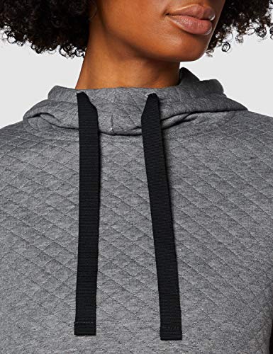 Marca Amazon - AURIQUE Sudadera con Capucha de Deporte Súper Suave Mujer, Gris, 36, Label:XS