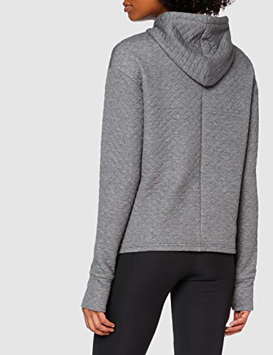 Marca Amazon - AURIQUE Sudadera con Capucha de Deporte Súper Suave Mujer, Gris, 36, Label:XS