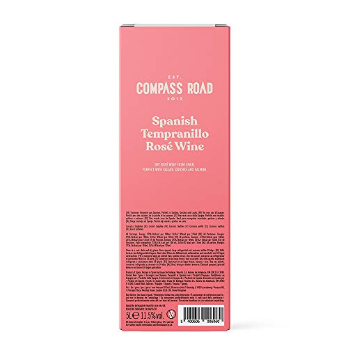 Marca Amazon - Compass Road Tempranillo Rosado, España (Bag in Box), 5l