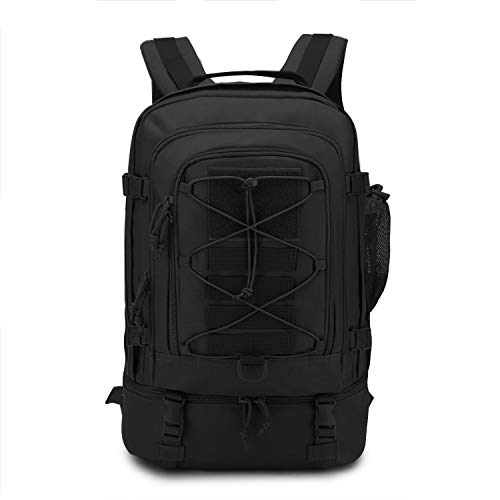 Mardingtop 28L Mochila Militar Táctical Bolsa de Asalto Molle Mochila Moto Mochilas de Senderismo Unisex para Acampada, Caza, Aire Libre Ciclismo y más Negro