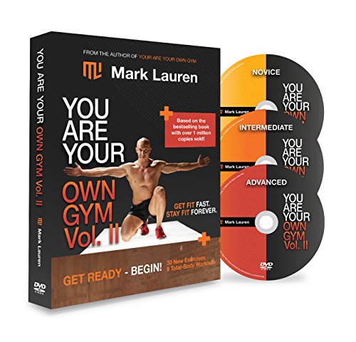 MARK lauren YOU ARE YOUR Own 健身房 | bodyweight calisthenics 锻炼健身 DVD set