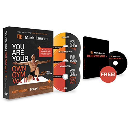 MARK lauren YOU ARE YOUR Own 健身房 | bodyweight calisthenics 锻炼健身 DVD set