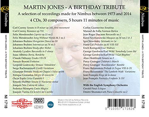 Martin Jones : Hommage du 75 ème anniversaire.