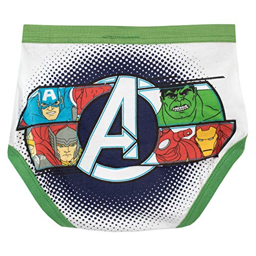 Marvel Ropa Interior para niños Avengers - Paquete de 5-7 a 8 Años