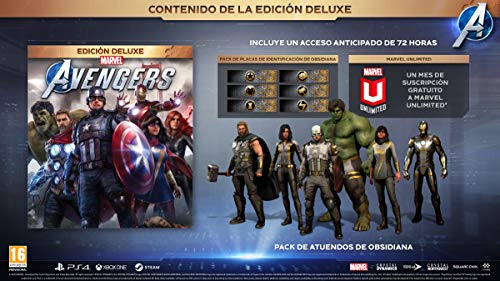 Marvel's Avengers - Playstation 4 (Edición Deluxe)