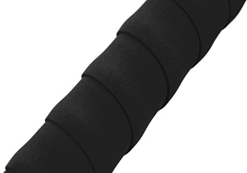 Massi Summer Gel Cinta de Manillar para Bicicleta, Unisex Adulto, Negro, Estándar