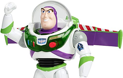 Mattel Disney Toy Story 4-Buzz Lightyear ¡hasta el infinito y más allá, juguetes niños +3 años GGH41, multicolor, Talla Única