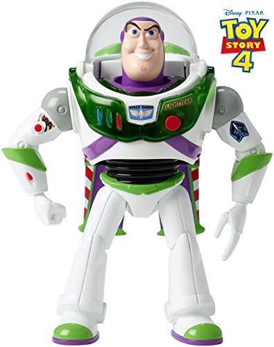 Mattel Disney Toy Story 4-Buzz Lightyear ¡hasta el infinito y más allá, juguetes niños +3 años GGH41, multicolor, Talla Única