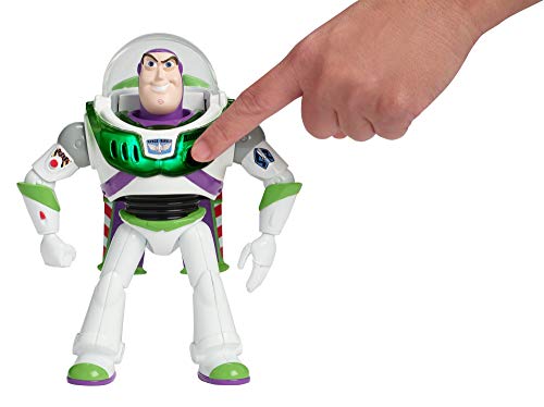 Mattel Disney Toy Story 4-Buzz Lightyear ¡hasta el infinito y más allá, juguetes niños +3 años GGH41, multicolor, Talla Única