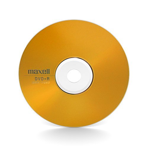 Maxell DVD+R - DVD+R vírgenes (4.7 GB, 120 Minutos, 100 Unidades)