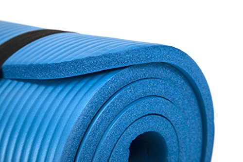 Maximo Fitness Colchoneta de Ejercicios - 183cm de Longitud x 60cm de Ancho x 1,2cm de Grosor. (Blue)