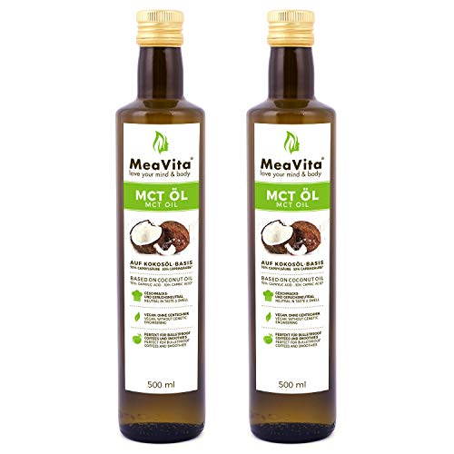 Meavita Aceite Meavita Mct, Paquete De 2 (2X 500 Ml) 1000 ml