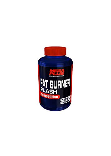 MEGA PLUS FAT BURNER FLASH - Complemento alimenticio a base de Carnitina - 90 Cápsulas