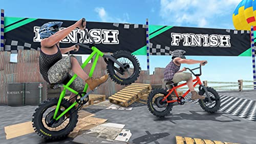 Mega Rampa Crash Stunts BMX Bike Racing Challenge