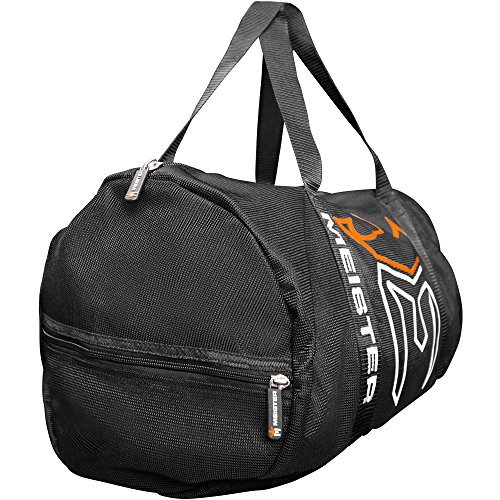 Meister Bolsa de Deporte Transpirable de Malla Resistente XL - Negro