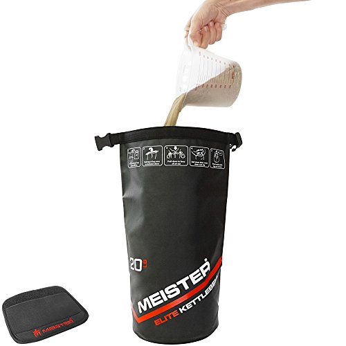 Meister Elite Pesa Rusa de Arena portátil - Pesa de Saco de Arena Suave - 20lb / 9,0kg