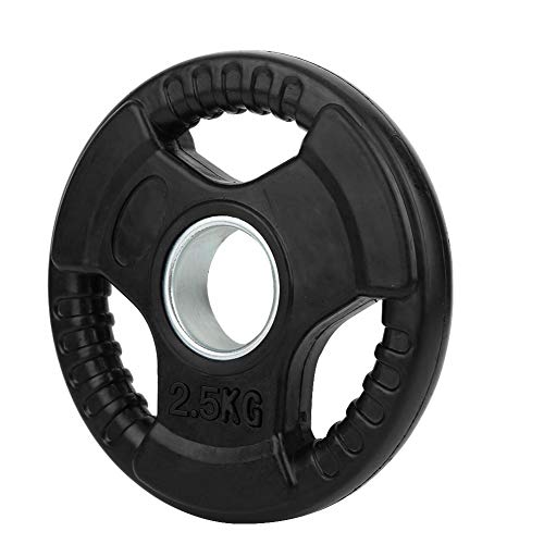 Meiyya Eightlifting Slice Barbell Piece, Resistente al Desgaste 2.5KG / 5KG / 10KG / 15KG / 20KG Disco de Levantamiento de Pesas Antideslizante, Ejercicio de sentadilla de(2.5KG)