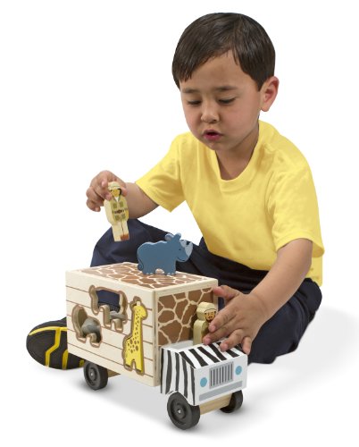 Melissa & Doug- Animal Rescue Juegute de Madera, Multicolor (15180)