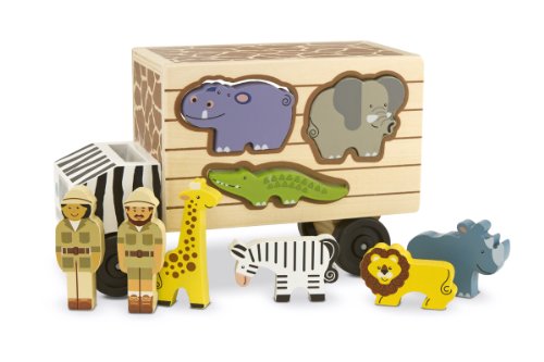 Melissa & Doug- Animal Rescue Juegute de Madera, Multicolor (15180)