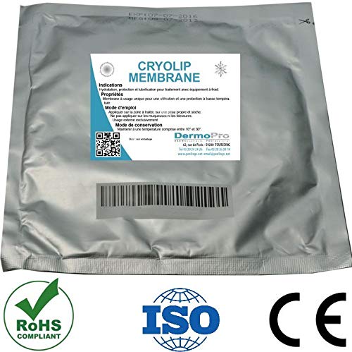Membranas Anticongelante X 10 – Para Tratamientos con Criolipolisis. Calidad médica. Para cualquier aparato hasta -15°C