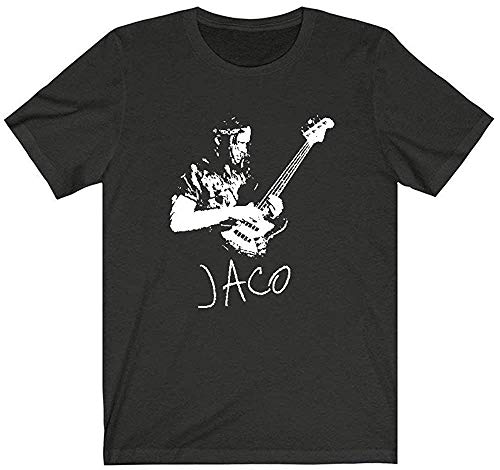 Men's Jaco Pastorius Logo 1 Short Sleeved T Shirts Top,Imagen,X-Large