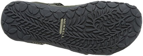 Merrell Terran Cross II, Sandalia con Pulsera para Mujer, Verde Dusty Olive, 40 EU