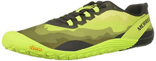 Merrell Vapor Glove 4, Zapatillas Deportivas para Interior para Hombre, Multicolor (Lime Punch), 46 EU