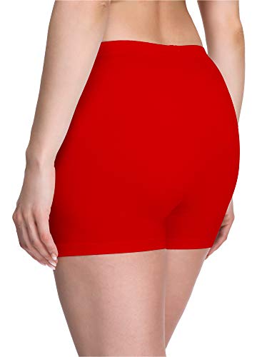 Merry Style Culote de Ciclismo Mallas Cortas Leggins Mujer MS10-283(Rojo,XS)