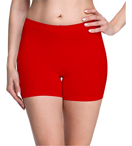 Merry Style Culote de Ciclismo Mallas Cortas Leggins Mujer MS10-283(Rojo,XS)