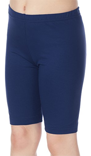 Merry Style Leggins Mallas Pantalones Cortos Ropa Deportiva Niña MS10-132 (Azul Marino, 128 cm)