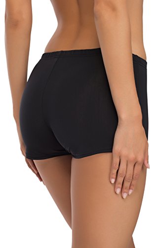 Merry Style Shorts Bañadores Deportivos Trajes de Baño Mujer Modelo L23L1 (Negro (9240), 40)