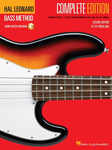 Método de Hal Leonard Bass - Edición completa: libros 1, 2 y 3 ¡Unidos en un solo volumen fácil de usar!: Complete Edition