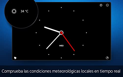 Mi Despertador - Despiértate con la aplicación de reloj de alarma digital con temporizador de reposo y las condiciones meteorológicas actuals