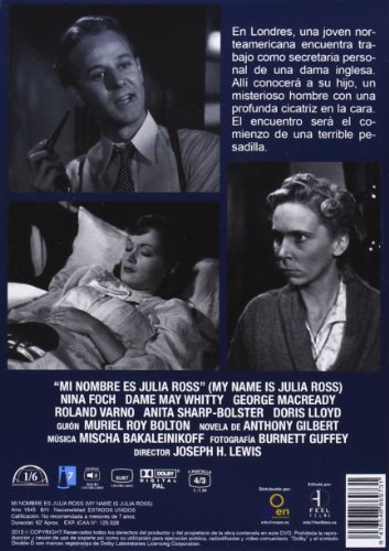 Mi nombre es Julia Ross [DVD]