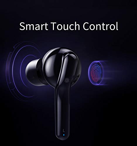 Mifa Auriculares Bluetooth, X3 Auriculares Inalámbricos Bluetooth V5.0 TWS Sonido Estéreo, Carga Rapida IPX5 Resistente al de Sudor y Salpicaduras con Caja de Carga para Android Samsung Huawei iPhone