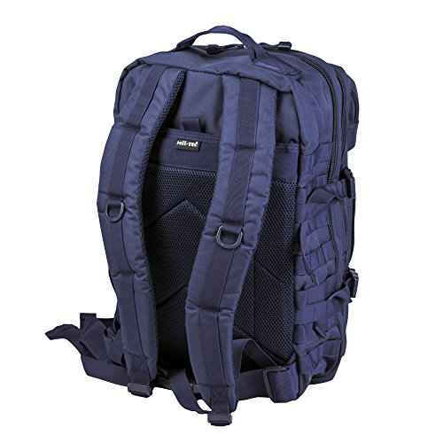 Mil-Tec - Mochila de senderismo,  sistema MOLLE, L azul