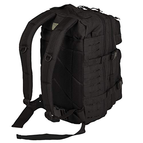 MIL-TEC Mochila US Assault Pack - SM Laser Cut - Negro