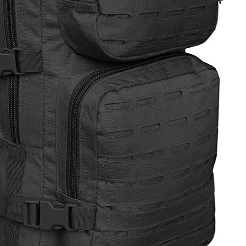 MIL-TEC Mochila US Assault Pack - SM Laser Cut - Negro