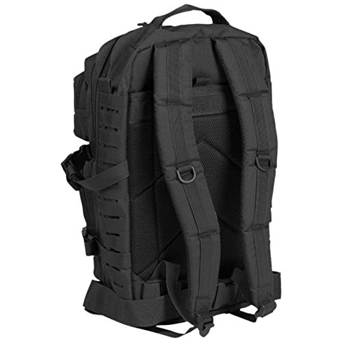 MIL-TEC Mochila US Assault Pack - SM Laser Cut - Negro