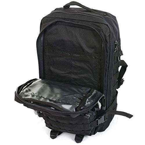 MIL-TEC Mochila US Assault Pack - SM Laser Cut - Negro