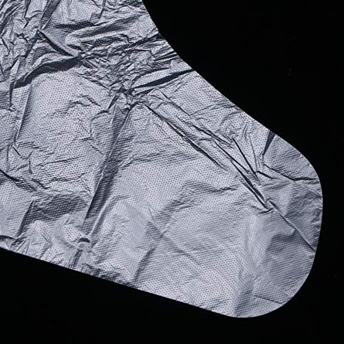 Milisten 200pcs Revestimientos de cera para pies Bolsas de savia para baño de pies Fundas de cera de parafina Guantes térmicos Revestimientos hidratantes desechables