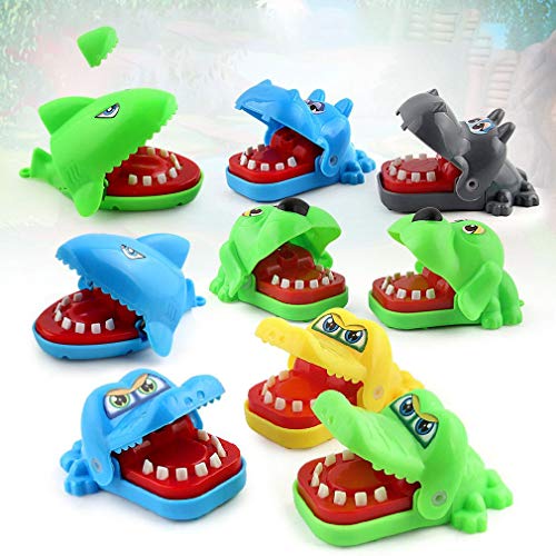 Mini Bite Toy Bite Shark Bite Hand Crocodile Bad Dog Spoof Juguete creativo Color aleatorio