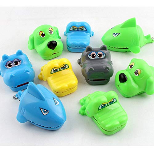 Mini Bite Toy Bite Shark Bite Hand Crocodile Bad Dog Spoof Juguete creativo Color aleatorio